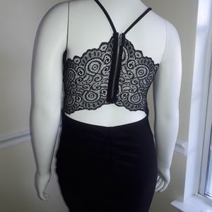 Sexy black cocktail dress size 6